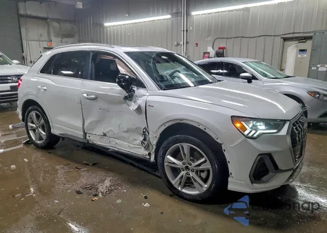 2021 Audi Q3 Premium Plus S Line 45 z USA, uszkodzony, nr VIN WA1EECF32M1015507